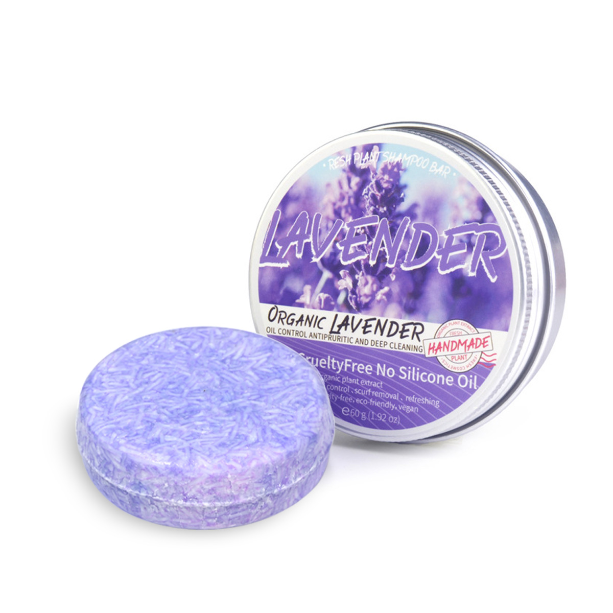 Moringa Leaf Powder - Лавандовый шампунь для контроля жирности волос,