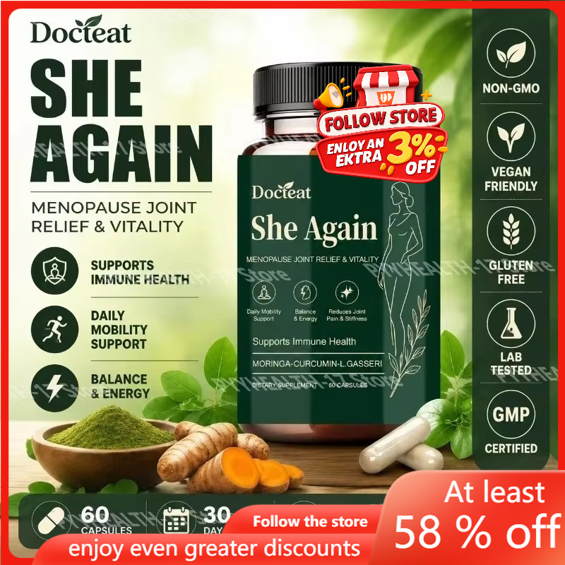 Moringa Leaf Powder - Docteat She Again Капсулы для поддержки