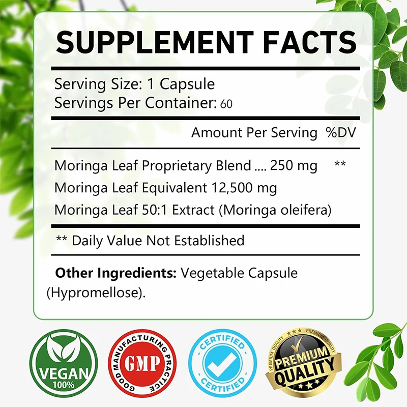 Натуральный порошок из листьев – обзор и цена Moringa Leaf Powder