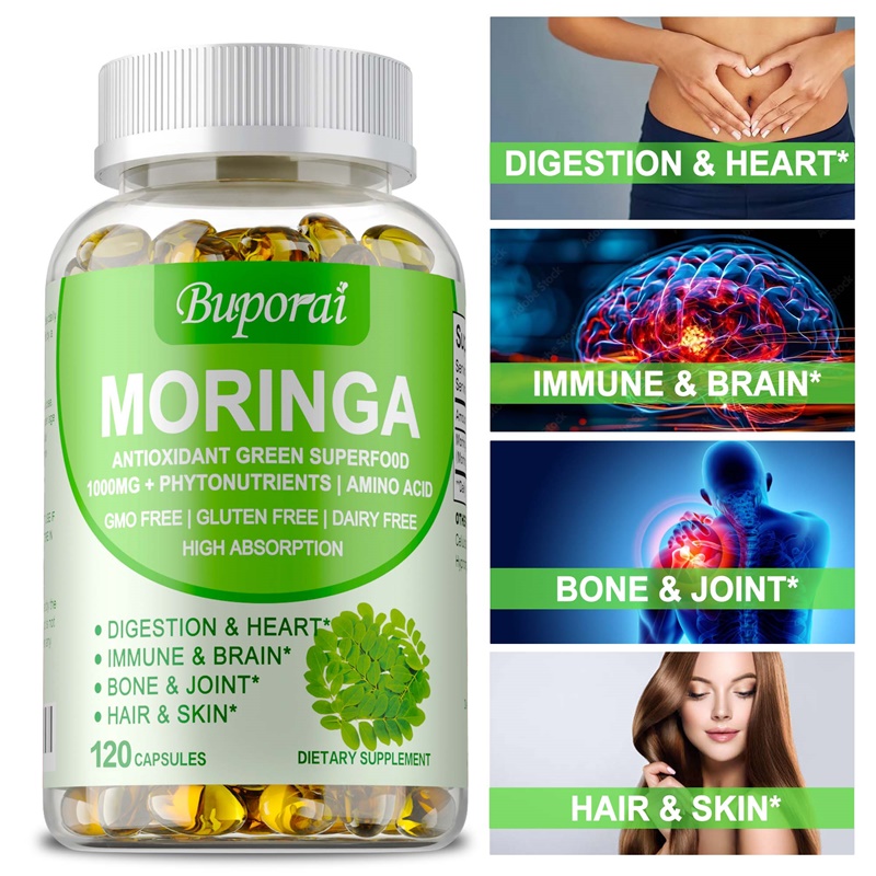 Капсулы Моринга — повышает мет – обзор и цена Moringa Leaf Powder