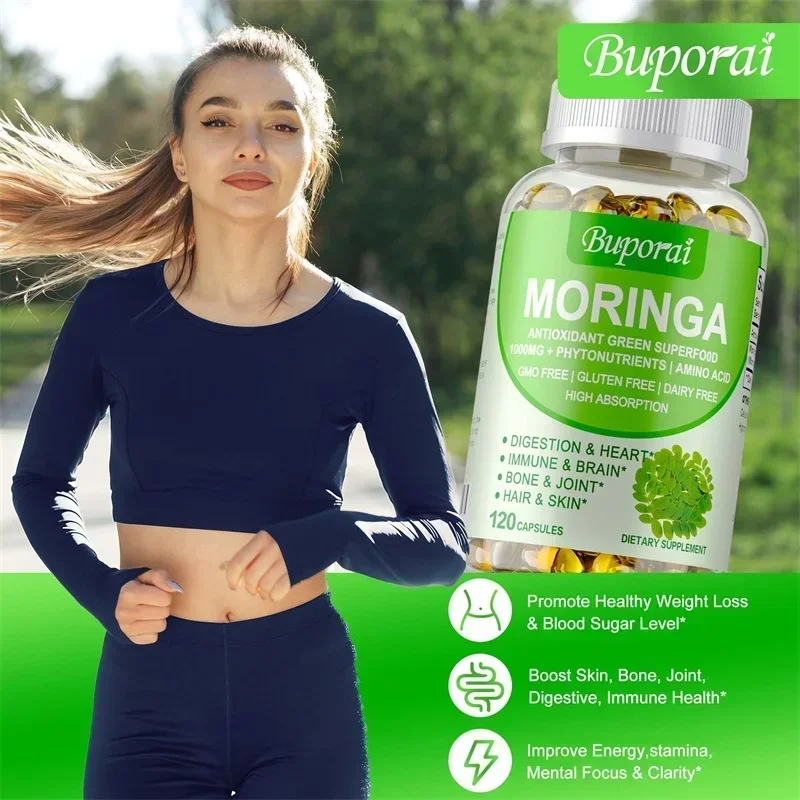 Капсулы Моринга — повышает мет – обзор и цена Moringa Leaf Powder