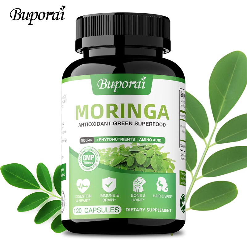 Капсулы с морингой - антиоксид – обзор и цена Moringa Leaf Powder
