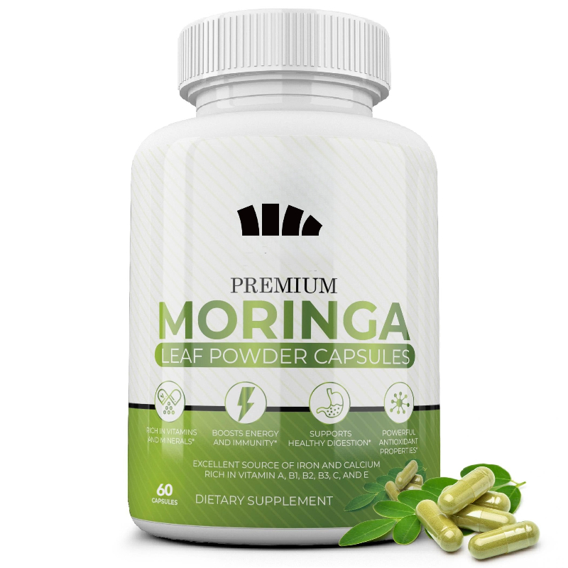 Натуральные капсулы Моринга -  – обзор и цена Moringa Leaf Powder