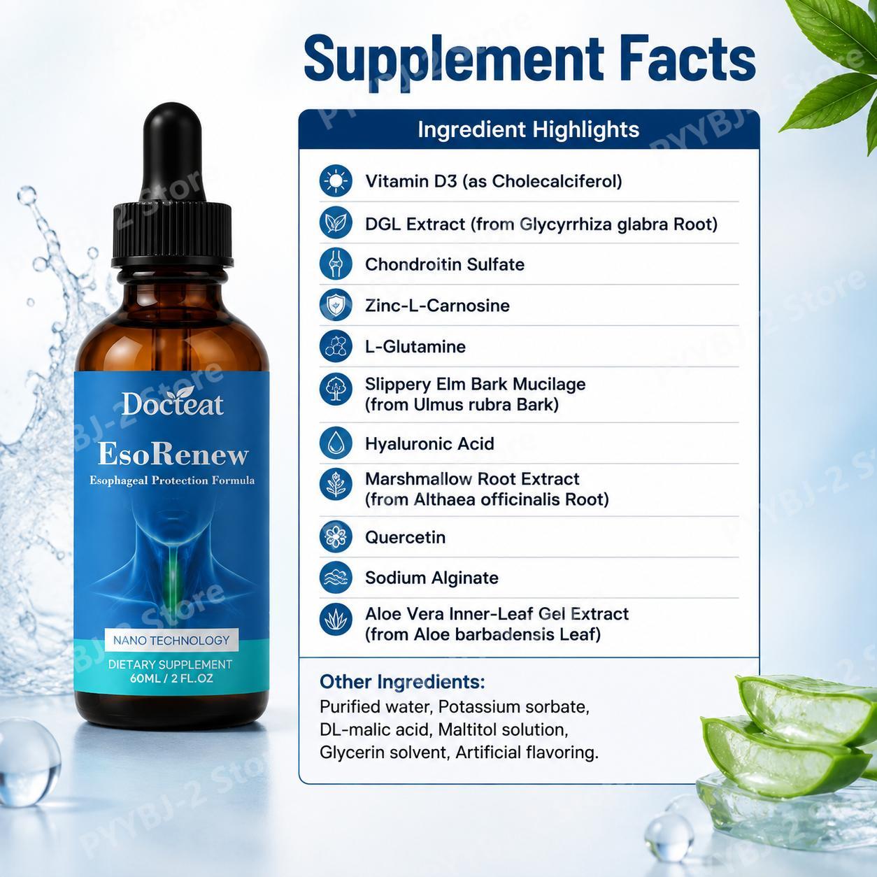 Docteat EsoRenew Капли для защ – обзор и цена Wellness Quercetin